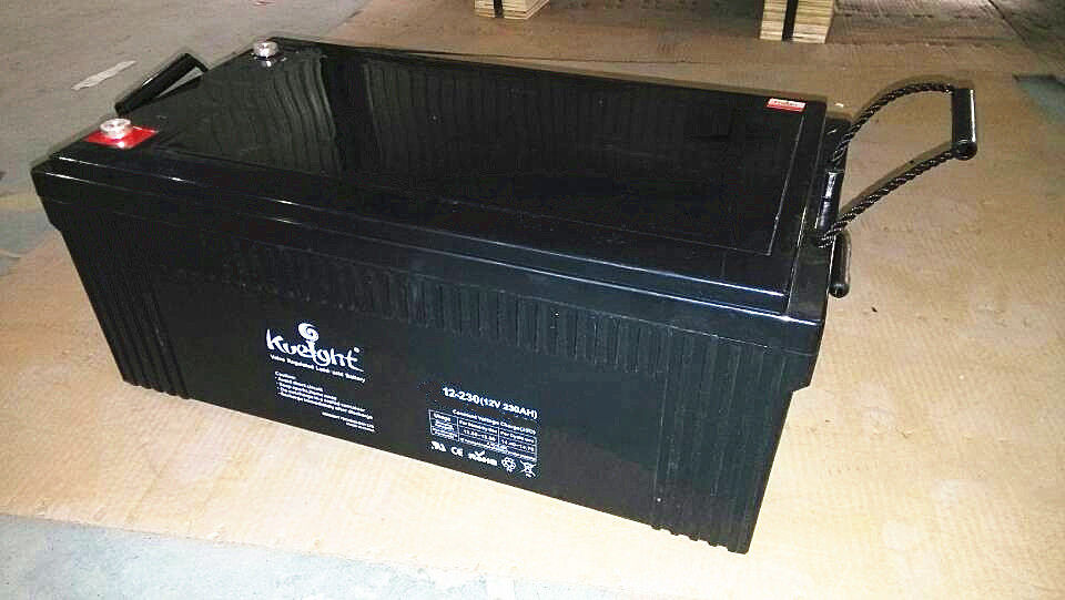 Vrla Deep Cycle Battery 12v 230ah Solar Gel Ups Bateria zapasowa do systemu zasilania energią słoneczną